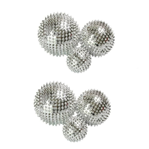 Bola de masaje de rodillos,Bola de masaje,Bola de masaje puntiaguda,Bola de acupresión,Bola de tejido profundo,Bolas de masaje magnéticas,Herramienta de auto masaje,Bola de masaje de