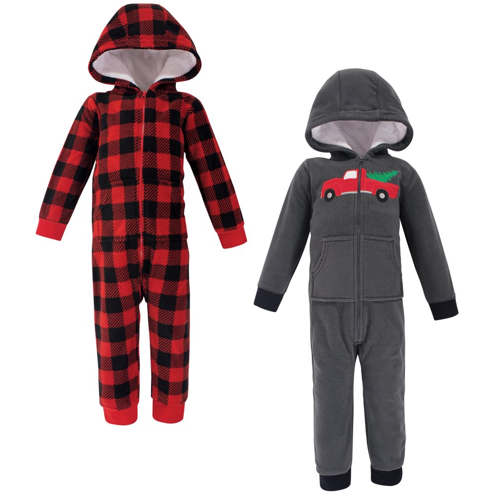 Hudson Baby Hudson Baby Toddler Boy Fleece Jumpsuits & Coveralls, 2