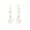 Golden pearl earring, variant on Seashell Pearl Earrings for Women,18K Gold Plated Dangle Drop Earrings, Lightweight Jewelry for Wedding, Elegant Accessories for Women, Ideal for Everyday & Special Occasions