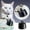 Black, variant on Pet GPS Tracker with Collar & ID Tag – Real-Time Location Monitoring Device for Dogs Cats, Waterproof Lightweight ABS Anti-Lost Tracker, Adjustable Collar Included (3 Options)