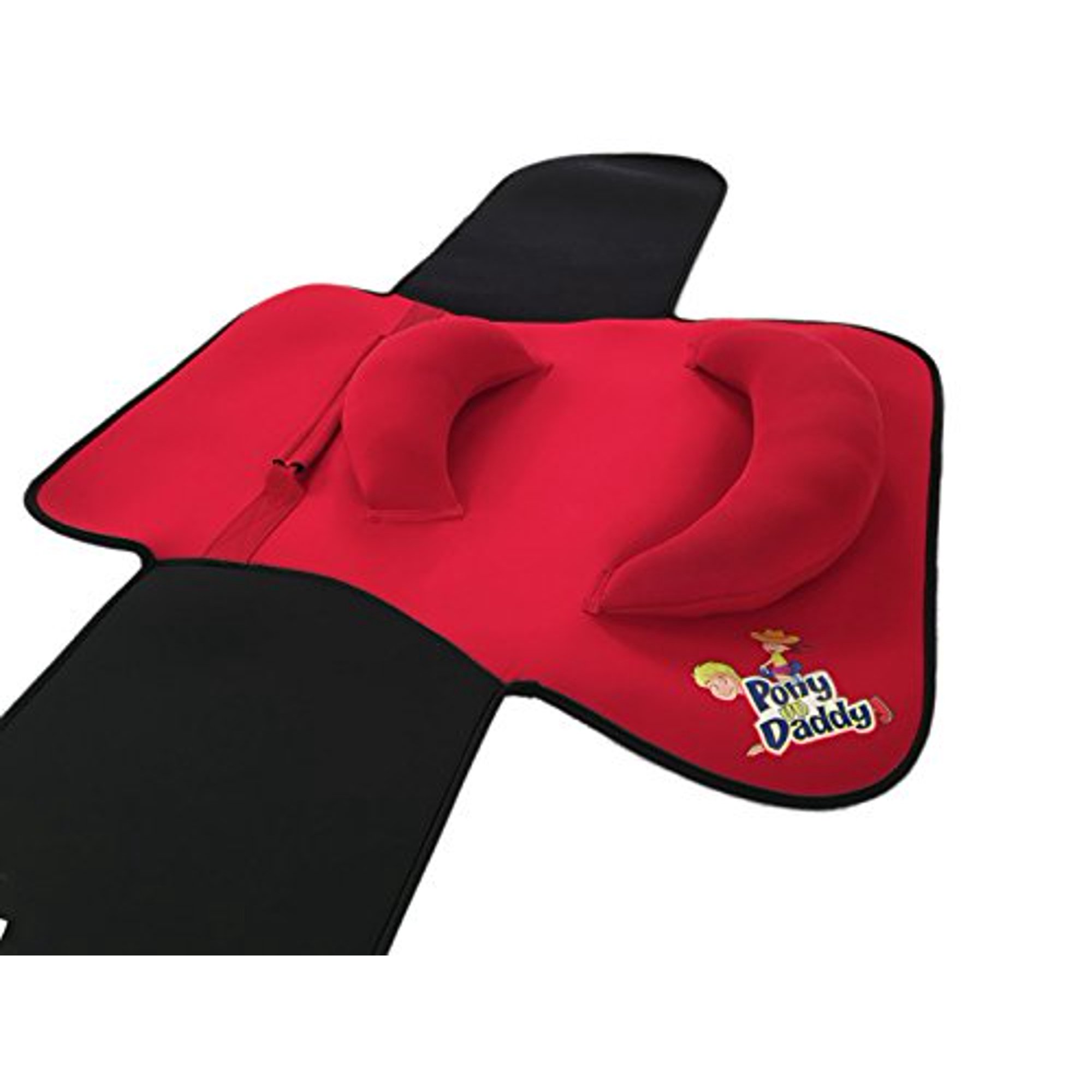 Pony Up Daddy Neoprene Parent Saddle With Easy Close Strap Features Padded Seat And Grab Handle For Safe And Comfortable Play Pony Rides Fits Up To 50 Chest Size Pony Up Daddy Neoprene Parent Saddle With Easy Close Strap Features Padded Seat And Grab Handle For Safe And Comfortable Play Pony Rides Fits Up To 50 Chest Size