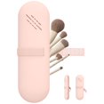 thumbnail image 1 of Bolsa organizadora de brochas de maquillaje JDZJUCHU Travel Silicone Pink, 1 of 1