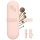 thumbnail image 1 of Bolsa organizadora de brochas de maquillaje JDZJUCHU Travel Silicone Pink, 1 of 1
