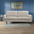 thumbnail image 4 of Pemberly Row Contemporary 70" Upholstered Fabric Sofa in Gray, 4 of 11