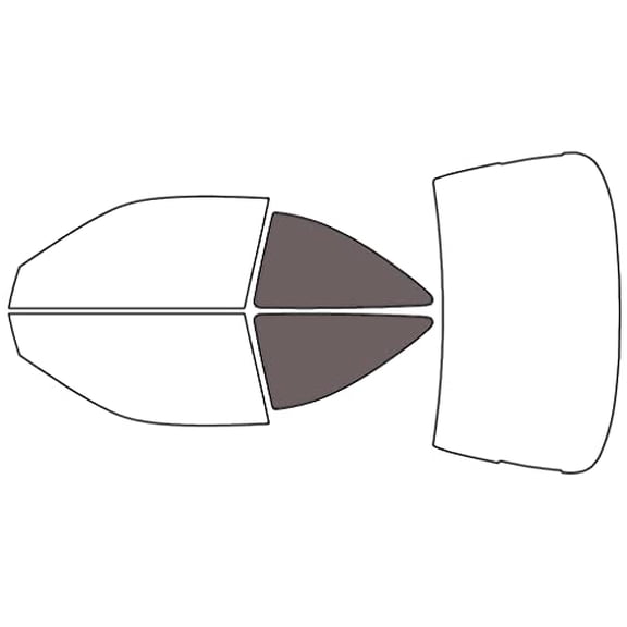 Avery Dennison NR Nano Ceramic IR Window Tint Kit Compatible with Honda Civic 1996-2000 (Coupe) -