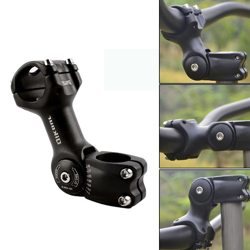 white bicycle stem