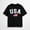 Black-18, variant on USA Flag Graphic T-Shirt, Patriotic Vintage Distressed Short Sleeve Crew Neck Casual Tee