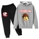 thumbnail image 2 of ROBLOX ropa de lana explosiva para niños y niñas, sudaderas con capucha y Leggings, conjunto de suéter, medio y grande, 2 piezas, 2 of 3