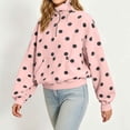 thumbnail image 6 of yillto Sweatshirt for Women Quarter Zipper Pullover Oversized Baggy Fall Casual Sweatshirts Tops, 6 of 7