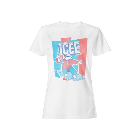 Officially Licensed Icee Polar Bear Surfing Chill Women's T-shirt