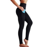 ZNU Womens Stretch Fitness Gym Pants Comfy Sports Workout Leggings Trousers with Phone Pocket