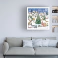 thumbnail image 2 of Canvas Wall Art - Paper Dove Co Ltd 'Town Tree' Wall Art for Living Room, Bedroom, or Office Décor by Trademark Fine Art - 35 x 35 Inches, 2 of 4