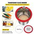 thumbnail image 6 of Vacuum Chamber Kit with Pump, 5 Gallon, 5CFM 1/3 HP Rotary Vane Vacuum Pump for Degassing, Wood Stabilization, HVAC & Air Tool Applications, 6 of 7