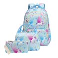 thumbnail image 1 of Juego De Mochilas Escolares Universales De 3 Piezas Mochilas Para Niños Y Niñas Mochila De Lona Ligera Con Bolsa De Almuerzo Y Bolsa De Lápices Advancent AP007983-01, 1 of 6