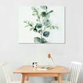 thumbnail image 3 of JEUXUS  Light Botanical Plant Wall Art Prints Plant Wall Decor Prints Floral Kitchen Flower Leaves Wall Art Boho Leaf Eucalyptus (Medium Green), 3 of 5