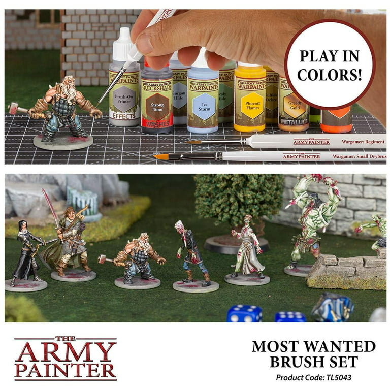 Find the best brushes for hobby painting here - The Army Painter