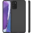 thumbnail image 2 of Compatible with Galaxy Note 20 Case Liquid Silicone Case Gel Rubber Bumper Slim Fit Phone Case for Samsung Galaxy Note 20 5G 2020, Black, 2 of 6