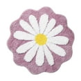 thumbnail image 2 of Dvkptbk Cute Bathroom Mats Flower Rugs Absorbent Non Slip Mats Soft Machine Washable Rugs Mats for Bedroom Kitchen Bathroom Toilet Floors 26 X 26 Inches, 2 of 6
