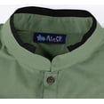 thumbnail image 7 of AtasiÂ&nbsp;Men's Henley Welt PocketÂ&nbsp;LongÂ&nbsp;KurtaÂ&nbsp;Solid Indian Ethnic Wear Clothing ForÂ&nbsp;Men's, 7 of 7