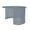 Grey 25 without zipp, variant on High Visibility Adjustable Sun Cover for Helmet Hat Lightweight Polyester Construction 4 Color