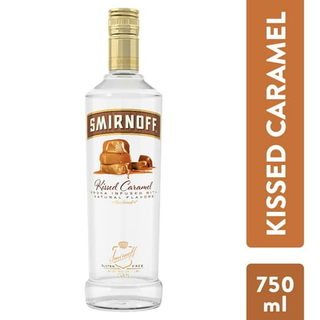 Smirnoff Kissed Caramel Vodka 750ml