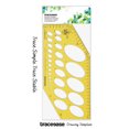 thumbnail image 6 of Traceease Geometric Drafting Isometric Ellipse Template Drawing Stencil, Designing Template Measuring Ruler, 6 of 6