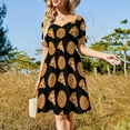 thumbnail image 2 of Pizza Instead? Save Turkey Thanks Lunch Sleeveless Dress woman dress Female dress women dresses, 2 of 6