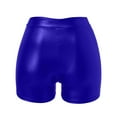thumbnail image 2 of BOOMILK Women Casual Faux Leather Shorts Shiny Comfortable Tight Leisure Party Club Shorts, 2 of 5