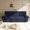 Blue, variant on 94.5" King Size Pull Out Sofa Bed, 3-in-1 Convertible Sleeper Sofa, Corduroy Bed for Living Room,Camel