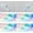 Pink Sunset, variant on 4 Pcs 4 x 2 Feet Fluorescent Light Covers for Ceiling Lights Classroom Office Magnetic Filters Diffusers for Reducing Harsh Glare Flicker Home Decorations (Snowman)