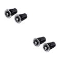 thumbnail image 1 of Eigraketly 1 par de tapas de manillar MTB, empuñaduras de aleación de aluminio para bicicleta de carretera, tapones para manillar de bicicleta negro 2piezas, 1 of 6