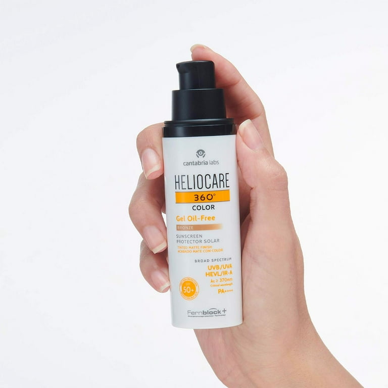 Heliocare 360 Color Gel Oil Free Spf50+ Sunscreen 50 ml - Bronze