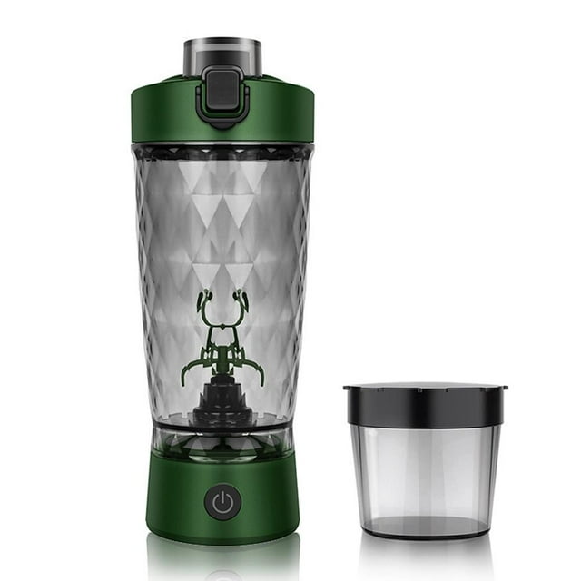 Electric Protein Powder Mixing Cup Automatic Shaker Mixer Shake Kettle Coffee Fro Milk Gym 650ml Outdoor