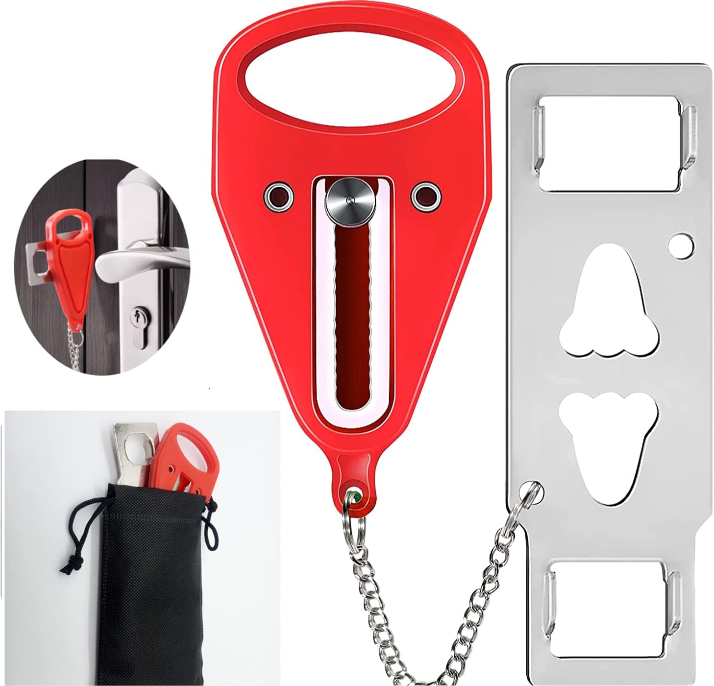 UD Portable Door Lock for Home Security,Travel Business in Motel