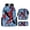 D, variant on Bo'ys Spidey Style Backpack 3 Piece Set with Lunch Box Case Teen Large Capacity Superhero Theme Elementary School Bookbag Lightweight Water Resistant School Bag Back to School