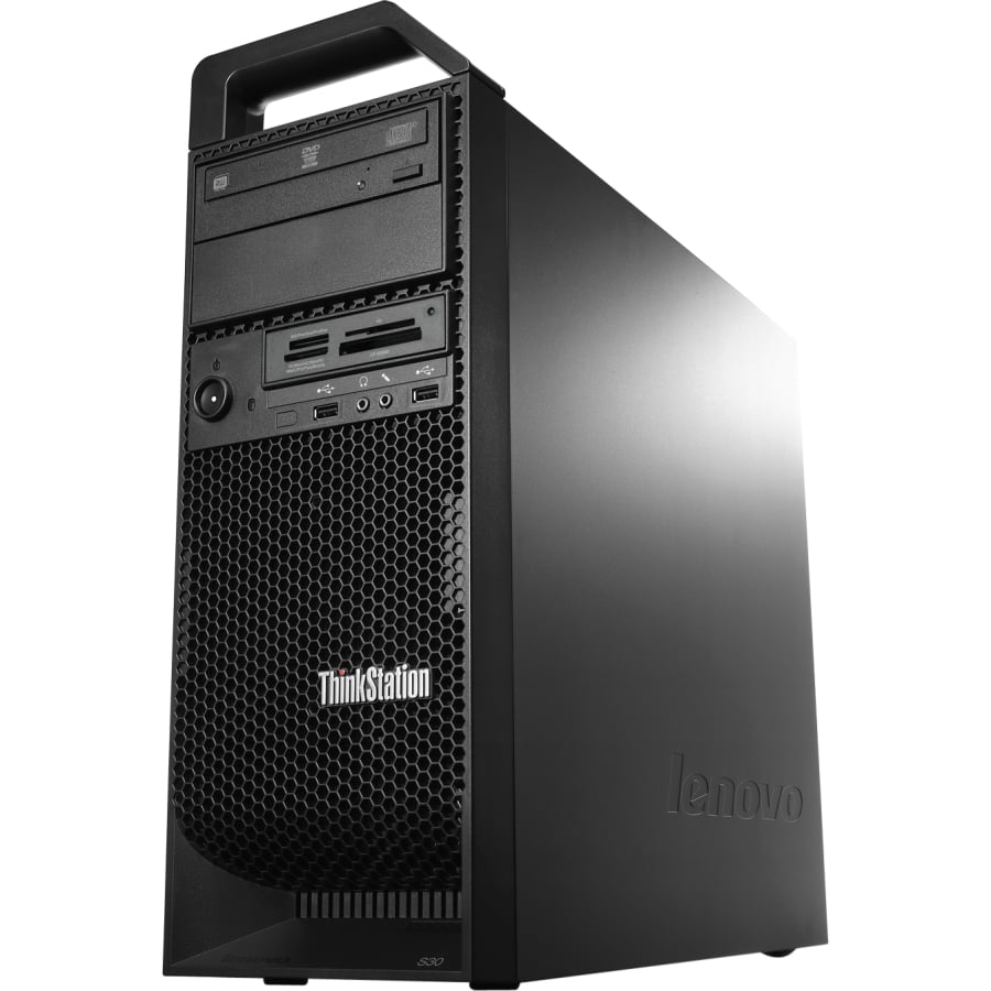 Click here to buy Refurbished Lenovo Thinkstation S30 Computer Quad Core Xeon E5-1607 3.0GHz 16GB 1TB DVD-RW Windows 10 Pro by Lenovo.