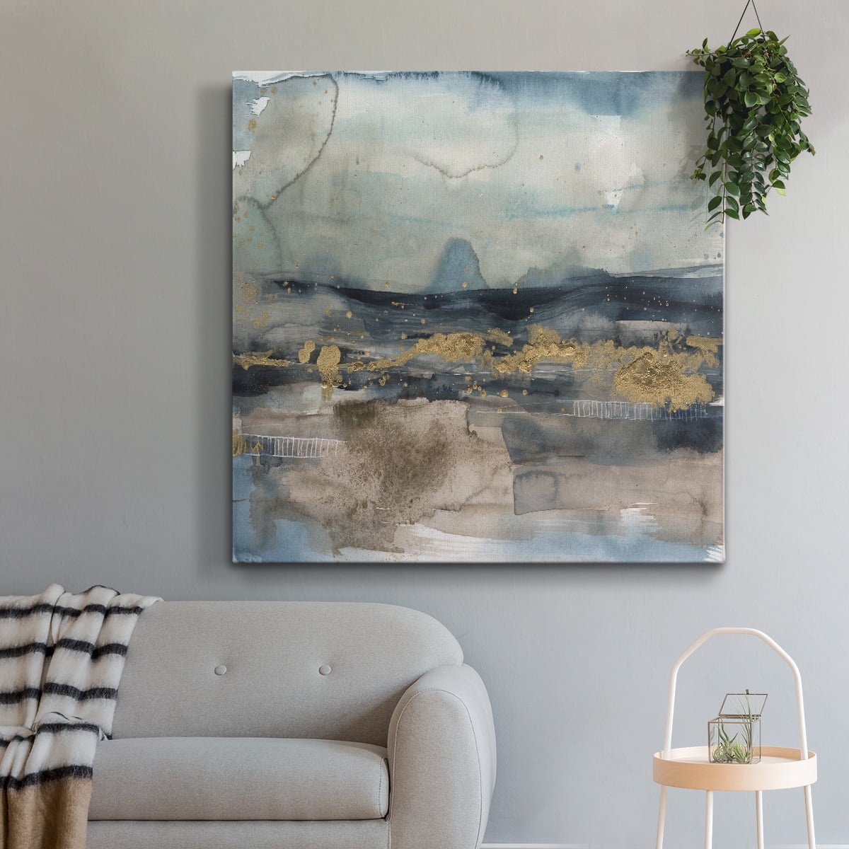 Wexford Home Shadow Sea Fan II-Premium Gallery Wrapped Canvas, 10" x 10" - Ready to Hang