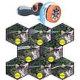 thumbnail image 4 of Garden Hose Nozzle Multifunctional Heavy Duty Adjustable Grip Easy Water Control For Outdoor, 4 of 5