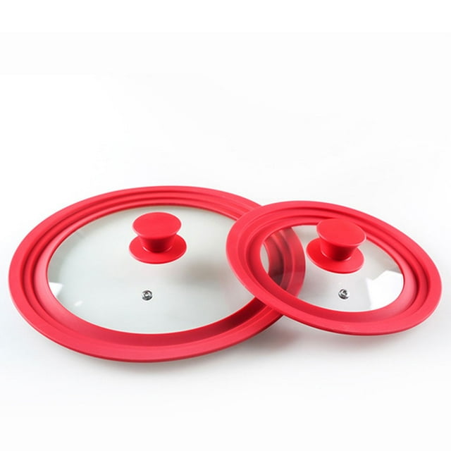 Langgg Rust-proof Pot Lid Handle And Sealing Good Sealing Kitchen Pot Coverl Food Lids grey 28-30-32