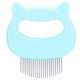 thumbnail image 1 of Herramienta de aseo para gatos, cepillo para gatos, peine con forma de concha flotante, cepillo para gatos, diseño a prueba de futuro, 1 of 8