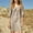 Khaki, variant on Gspmoly Summer Dresses, Women Casual Clothes Solid Color Square Neck Half Sleeve Dress Short Skirt Wedding Dresses for Women Clearance