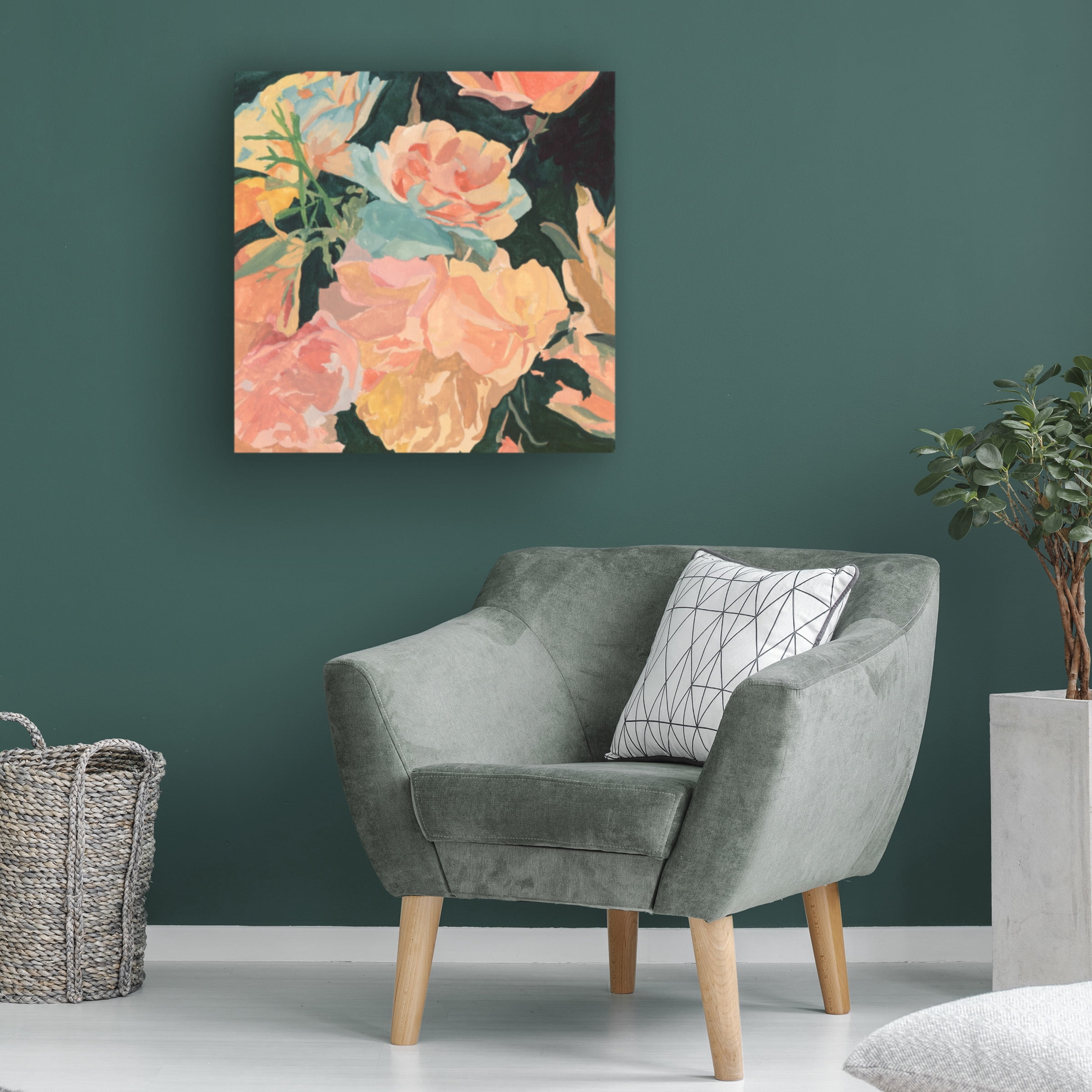 Melissa Wang 'Summer Glory I' Canvas Art