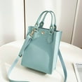 thumbnail image 1 of LinYooLi Womens Bag New Lychee Pattern Handbag Crossbody Small Bucket Bag Casual Cell Phone Bag, 1 of 6