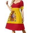 thumbnail image 3 of Spanish National Flag Dress Prom gown african dresses for woman, 3 of 7