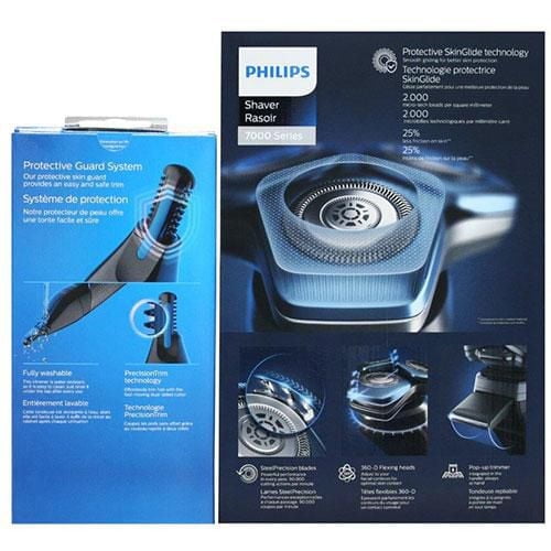 Philips Series 7000 Shaver & Nose Trimmer series 3000 Value Pack