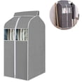 thumbnail image 2 of Hanging Garment Bag Garment Bag Izer Stora Bag With Clear Pvc D Clothes Rack, 2 of 5