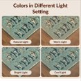 thumbnail image 7 of Design&I 4'x6' Washable Area Rug Fish Fishing Cabin Vintage Tackle Border Clownfish Lake Trout for Home Office, Under Desk, Snag-Free Skid-Resistant Medium, 7 of 7
