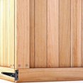thumbnail image 5 of 6 PCS 4 Inch T-Strap Hinges Rustic Gate Strap Hinge Rustproof Gate Door Black Hinges for Windows Fence and Barn Gates, 5 of 5