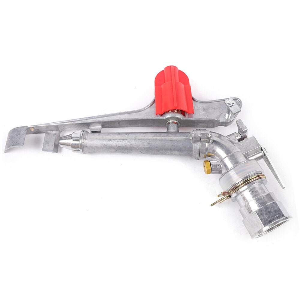 1.5in Irrigation Spray Gun, 360° Adjustable, Zinc Alloy Sprinkler Gun for Garden