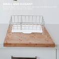 thumbnail image 4 of RUNROTOO Rectangular Storage Rack 1Pack for Kitchen Countertop with Baked Enamel and Organizing, 4 of 5